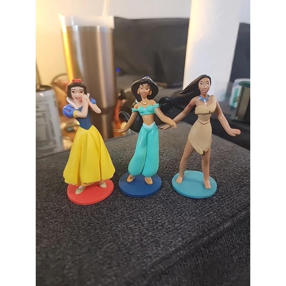 Disney Princess PVC Figure Lot Jasmine,‎ Snow White, Pocahontas 4